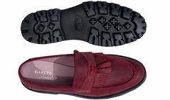 Tia - Burg Suede | Barker Shoes