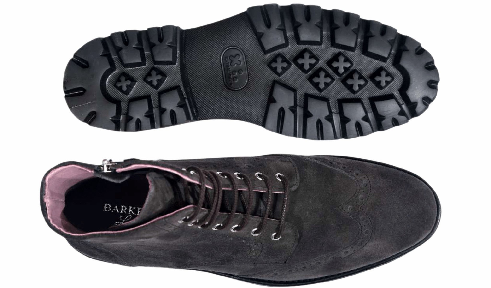 Kelsey - Grey Suede | Barker Shoes