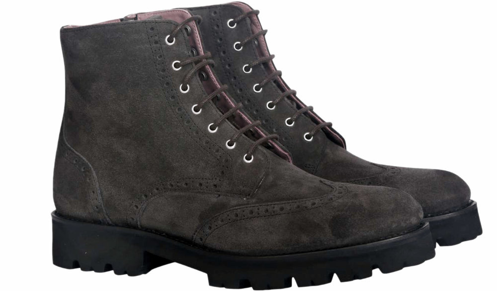 Kelsey - Grey Suede | Barker Shoes