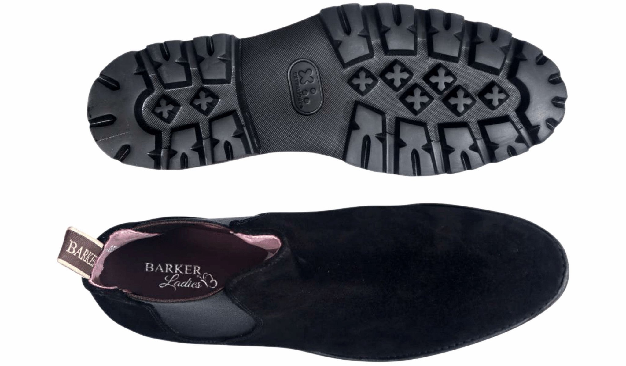 Jenna - Black Suede | Barker Shoes