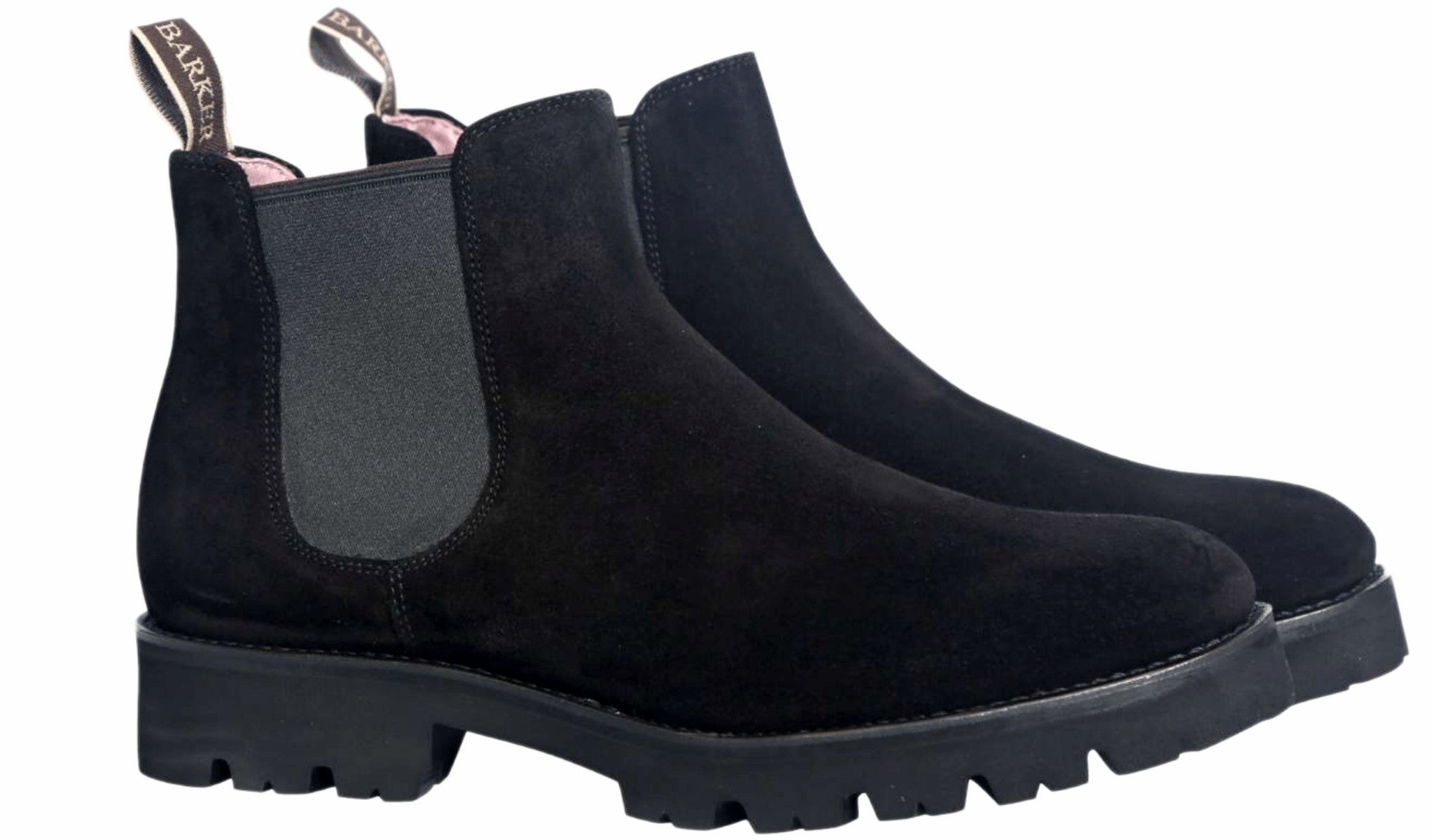 Jenna - Black Suede | Barker Shoes