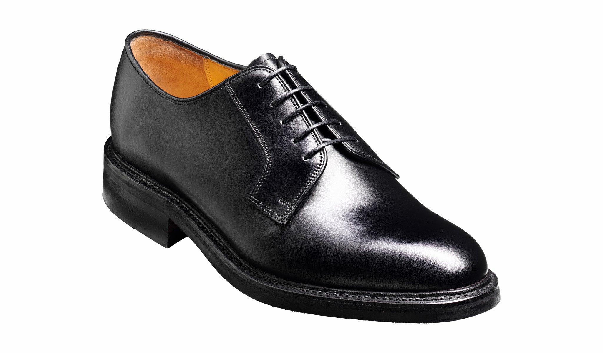 Nairn - Black Calf Mens Derby Shoes | Barker Shoes