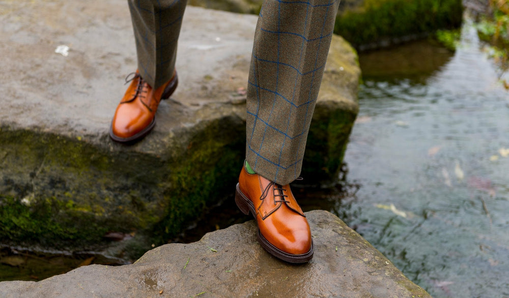 Nairn - Black Calf Mens Derby Shoes | Barker Shoes