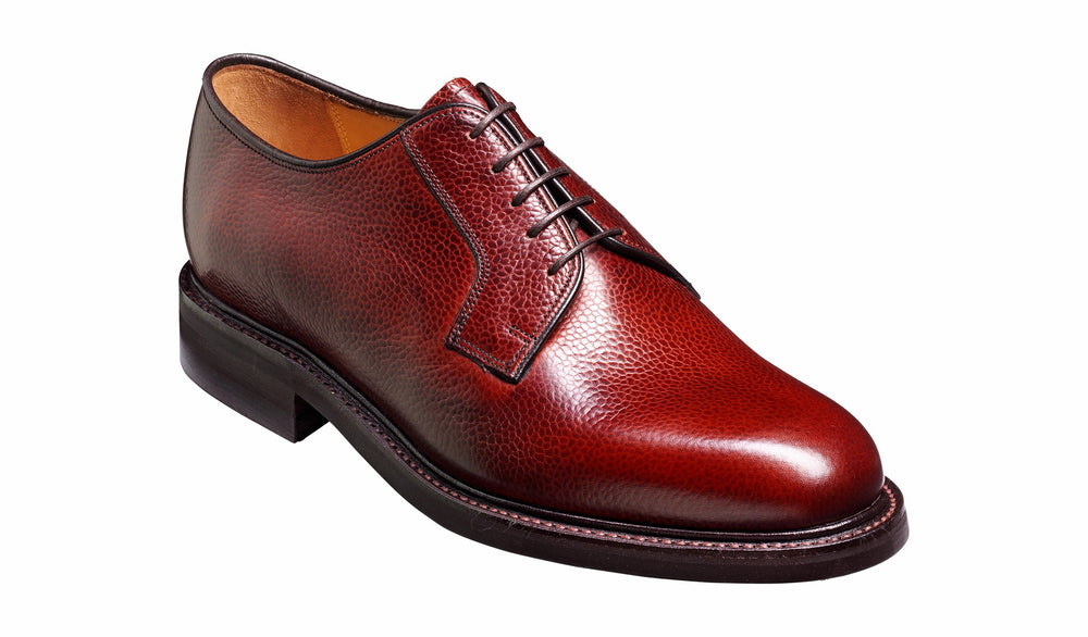Nairn - Cherry Grain Derby Shoe | Barker Shoes