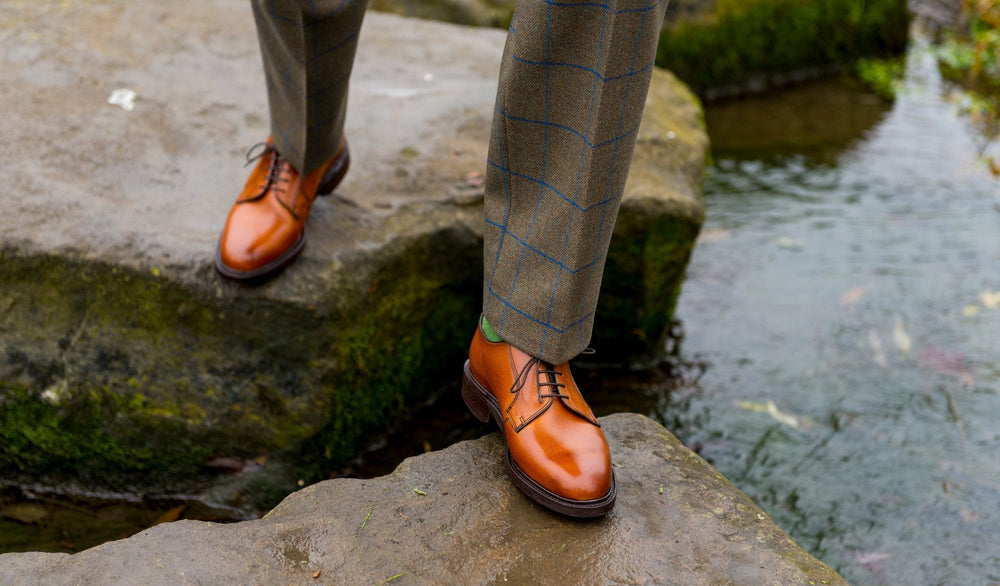 Nairn - Cedar Grain Derby Shoes | Barker Shoes