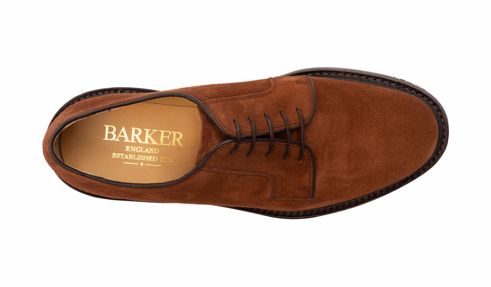 Nairn - Old Snuff Suede | Barker Shoes