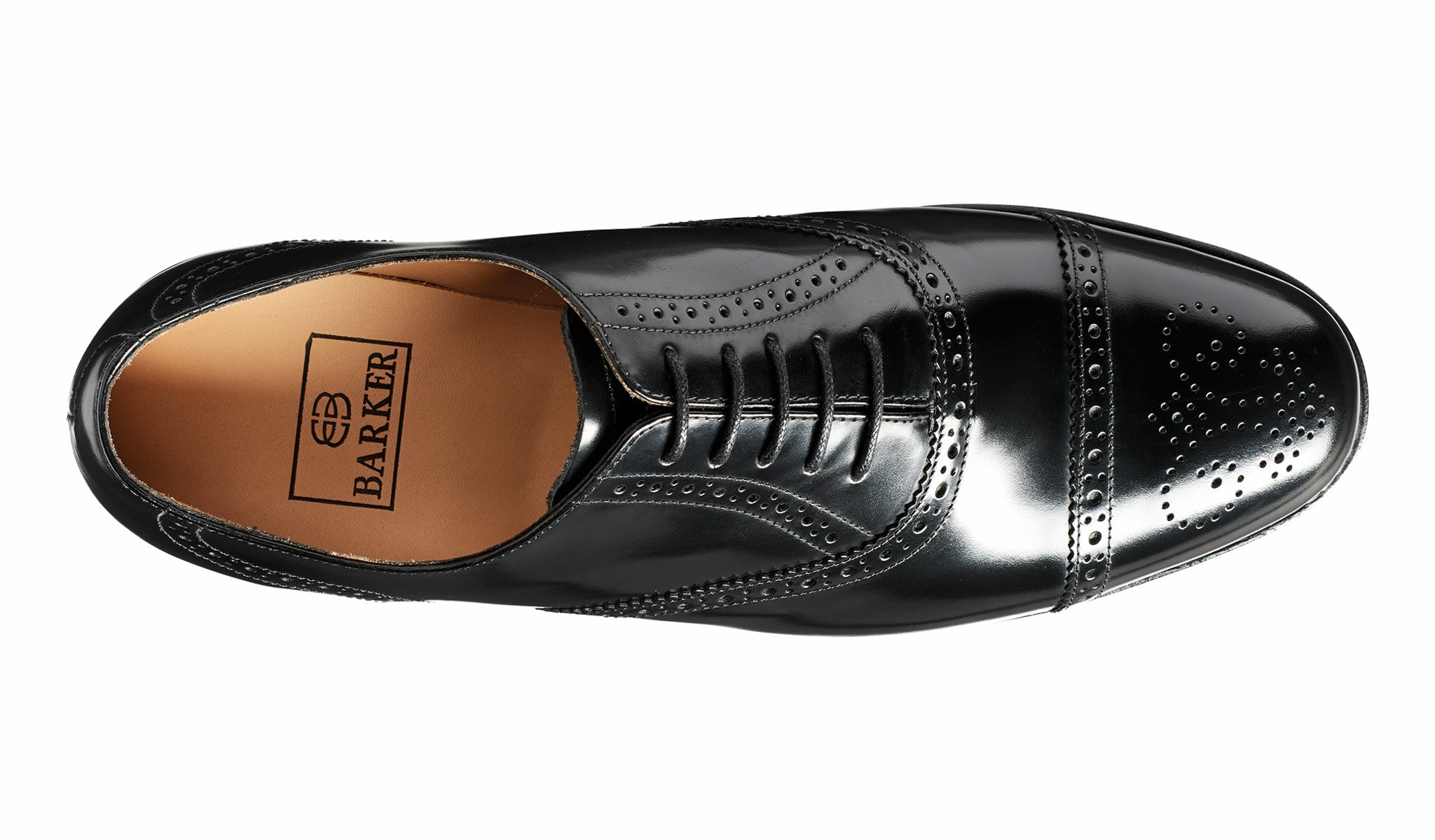 Gatwick - Black Hi-Shine | Barker Shoes